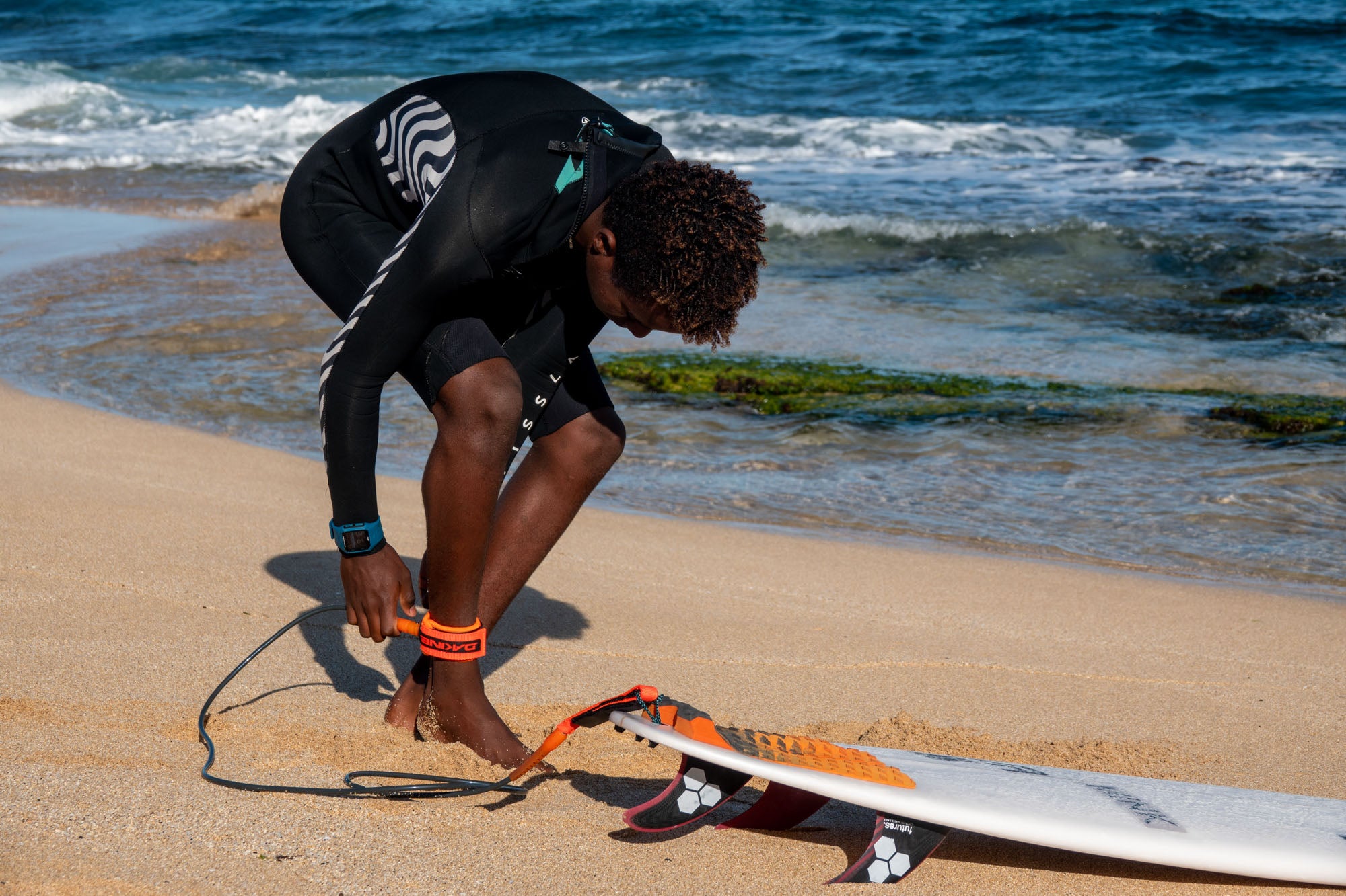 Kainui Team 7' X 1/4" Surf Leash