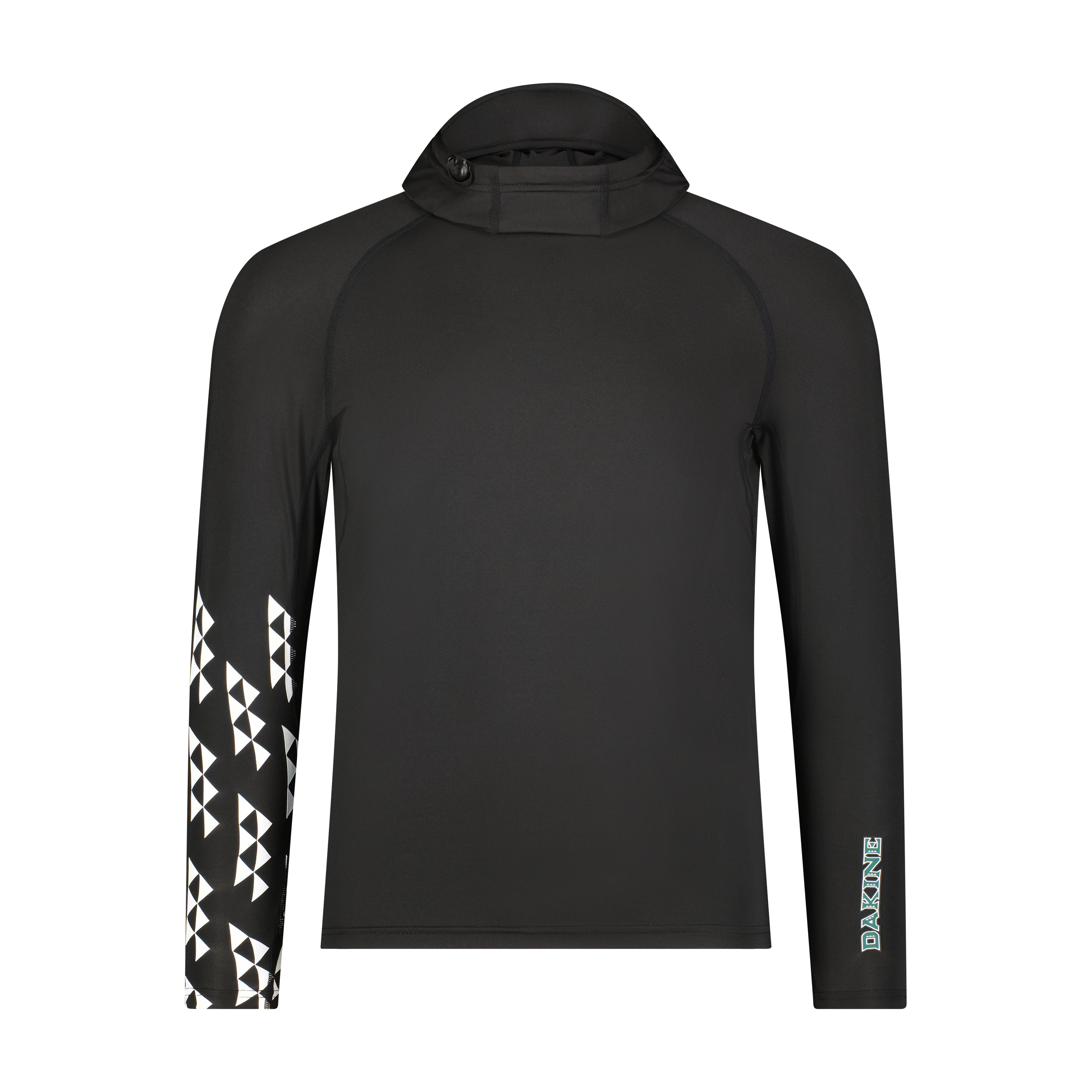 Todos Hooded Compression Fit Rashguard - Black Combo