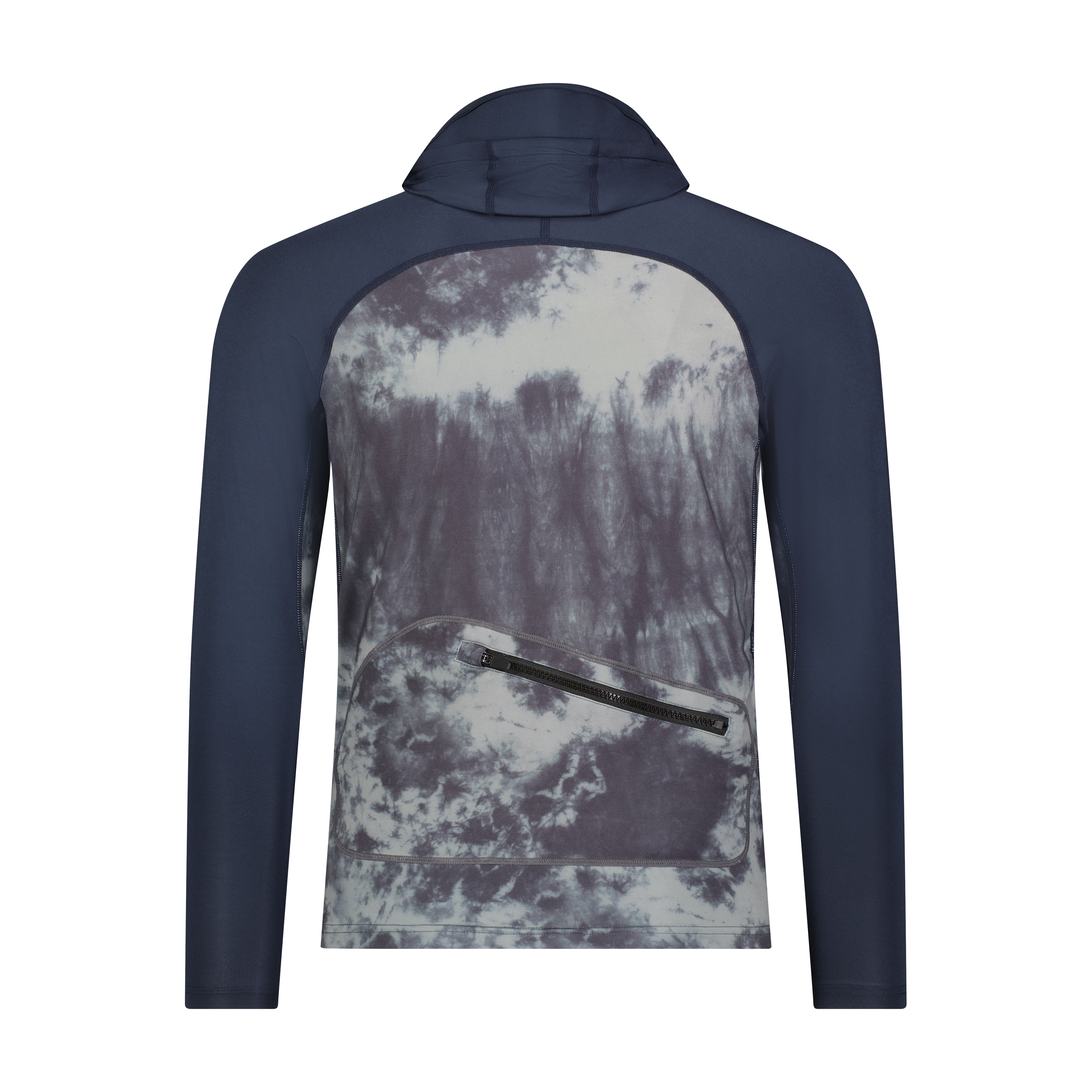 Todos Hooded Compression Fit Rashguard - Dark Waves
