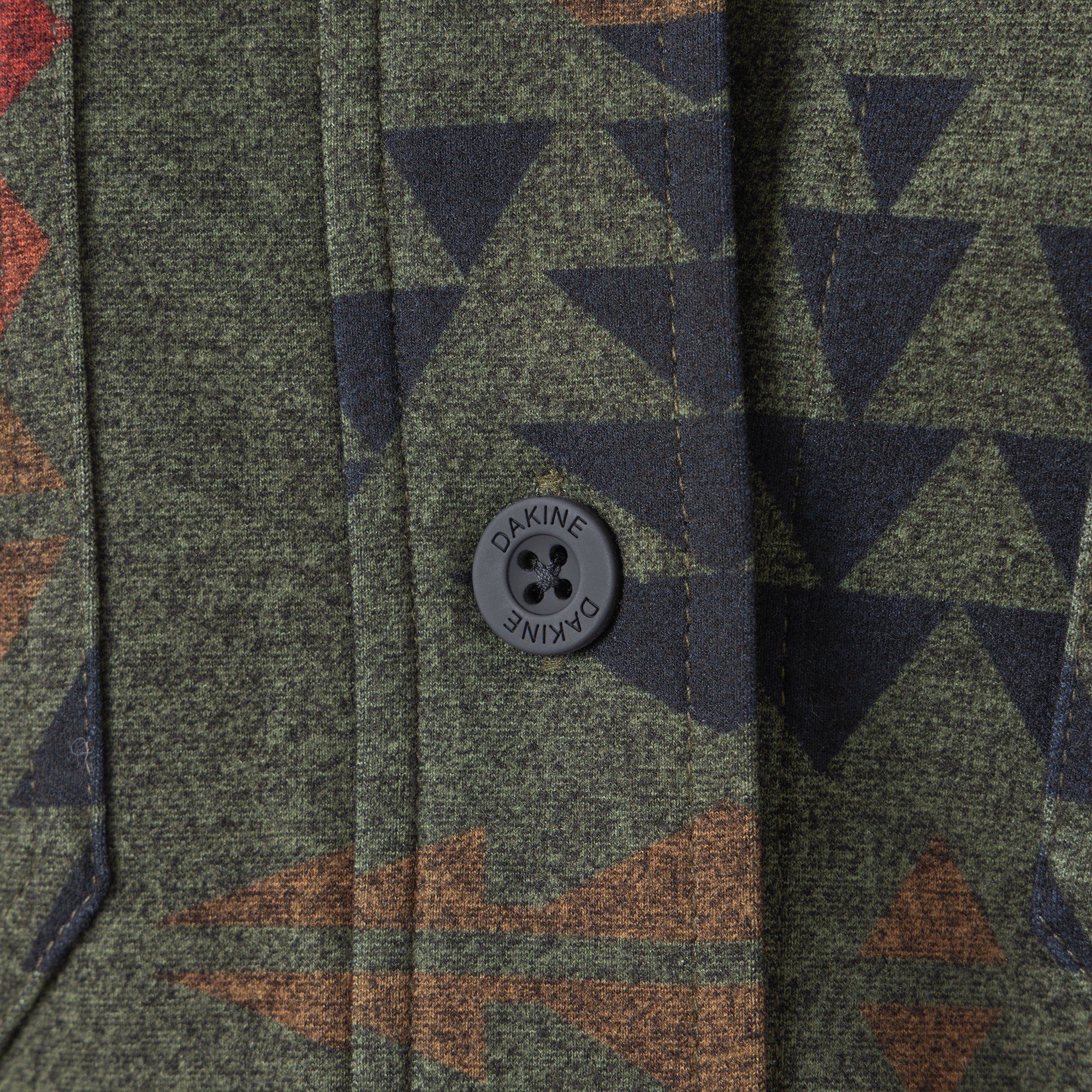 Printed Shacket - Aztec