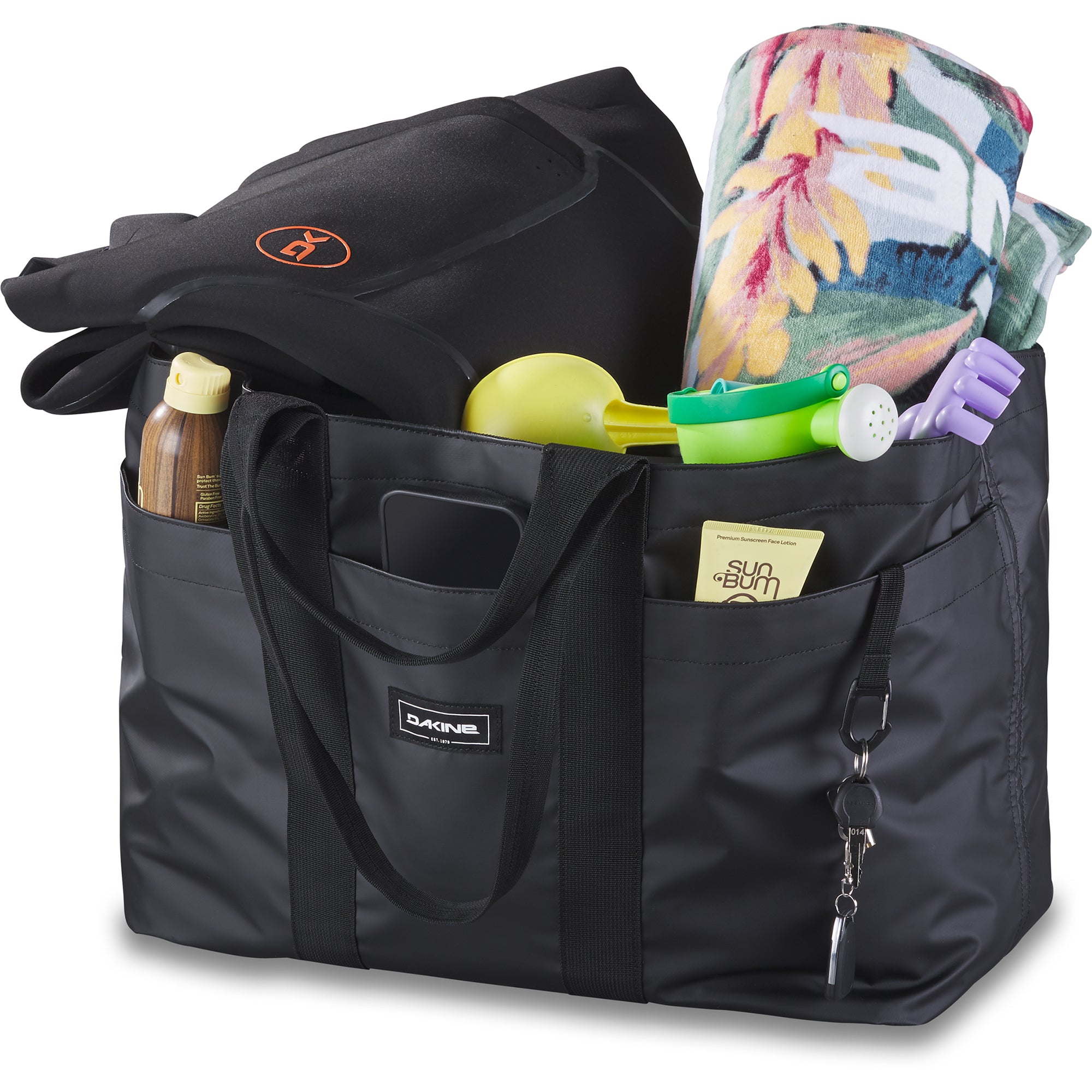 Catch-All Tote - Black Tarp